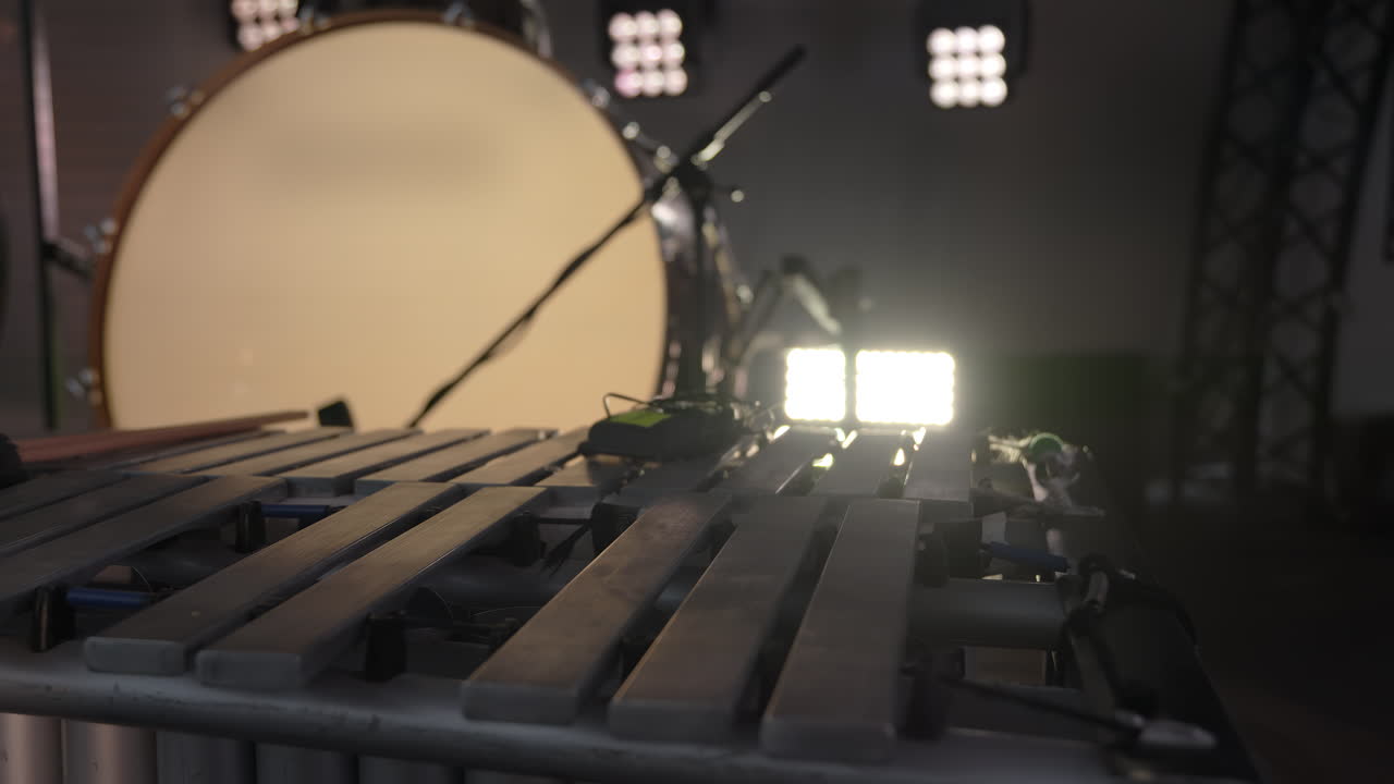 녹음 스튜디오 의 비브라폰