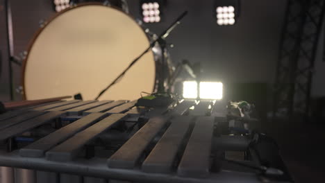 vibráfono en un estudio de grabación