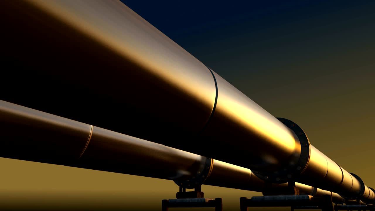 파이프 라인 루프 관점 추적, 어두운 하늘