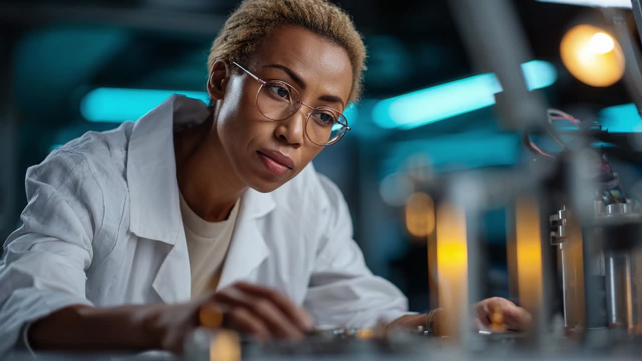 Woman Scientist in a Laboratory