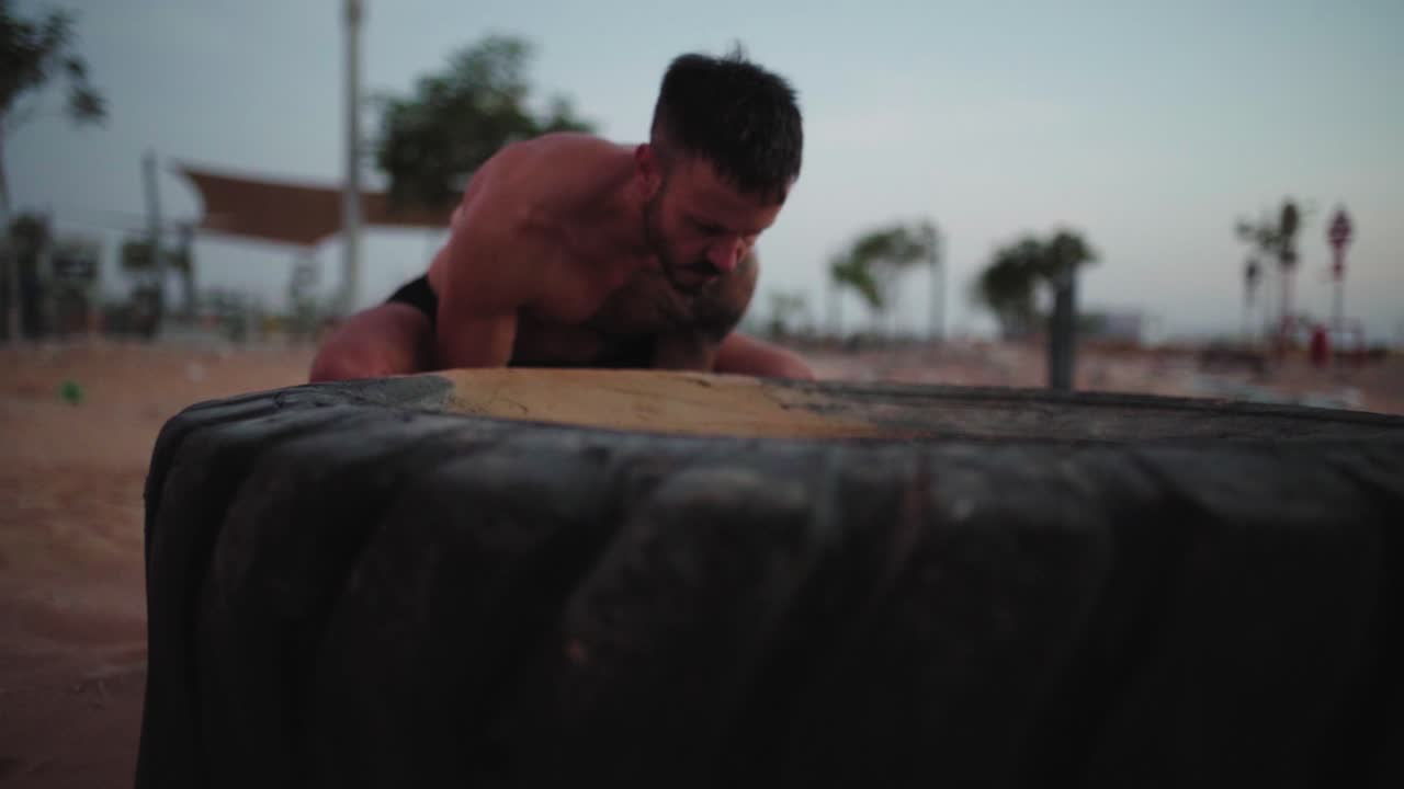 스트리트 워크 아웃 리프팅 타이어 6