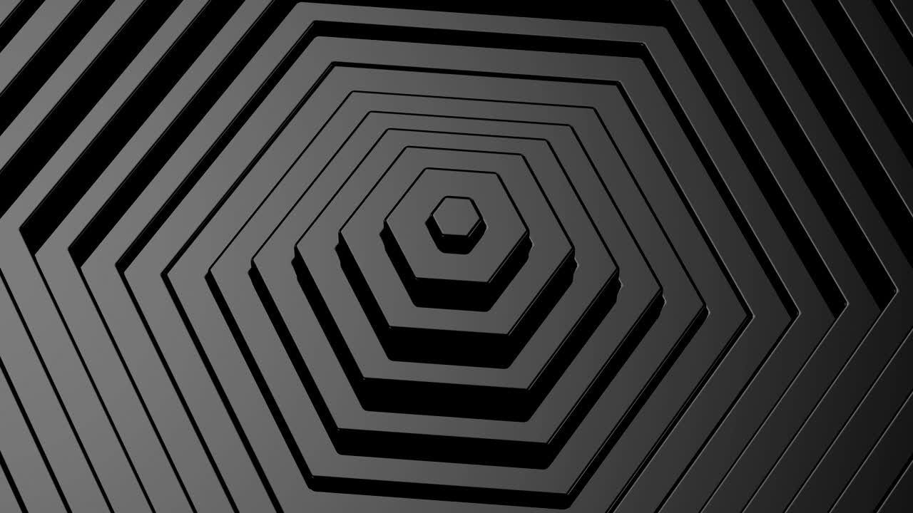 фон из анимированных шестиугольников