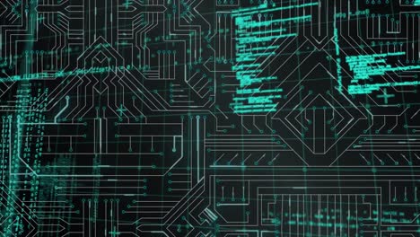 Data-on-black-circuit-board