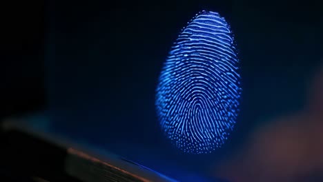 fingerprint scan