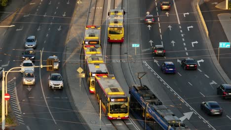 high-quality-drone-footage-showing-trams