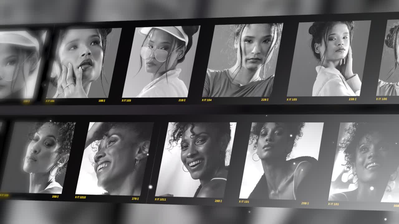 Ảnh ghép chân dung đa dạng các Mô hình
