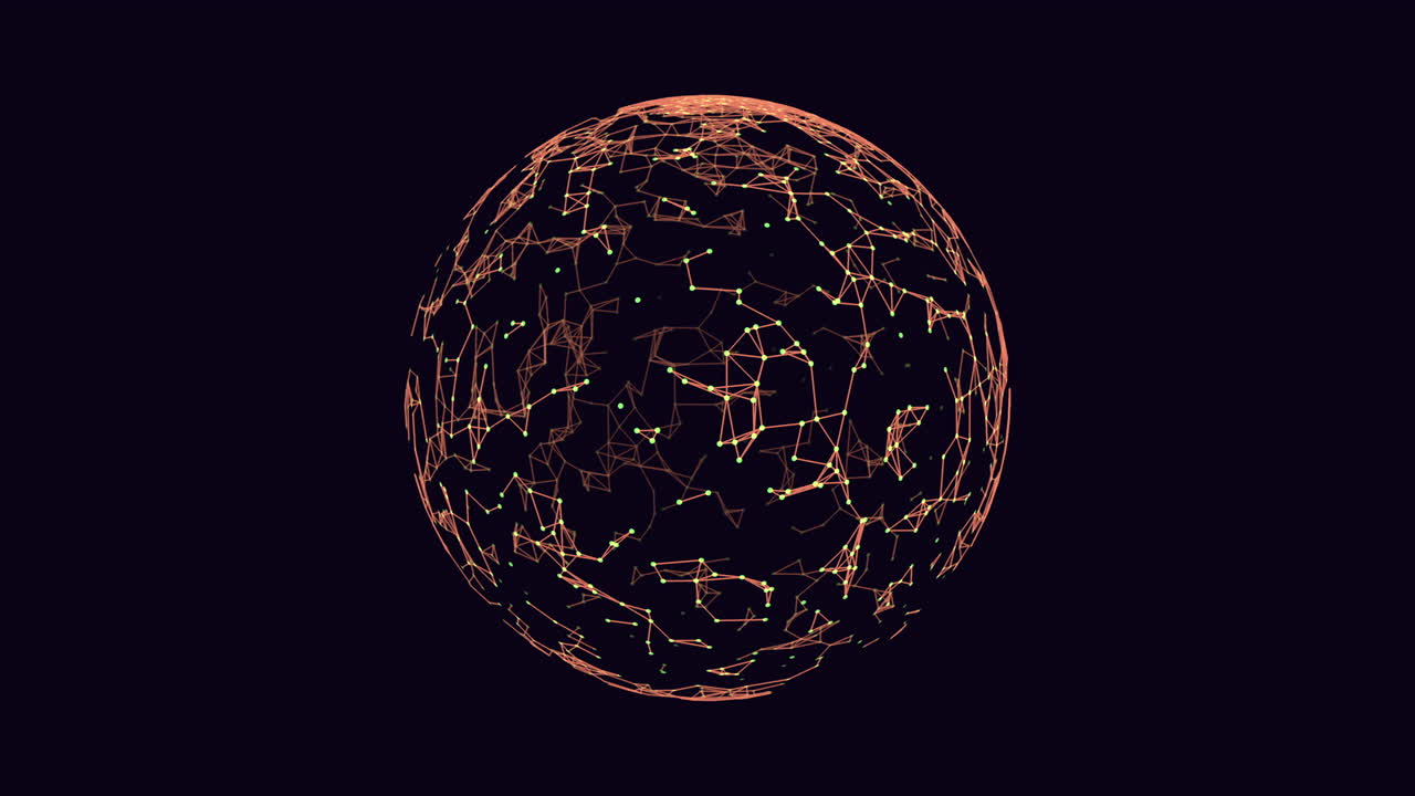 Mysterious sphere abstract design or celestial wonder