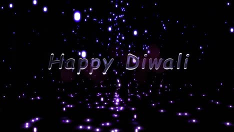 Shooting-star-and-glowing-spots-falling-over-happy-diwali-text-against-black-background