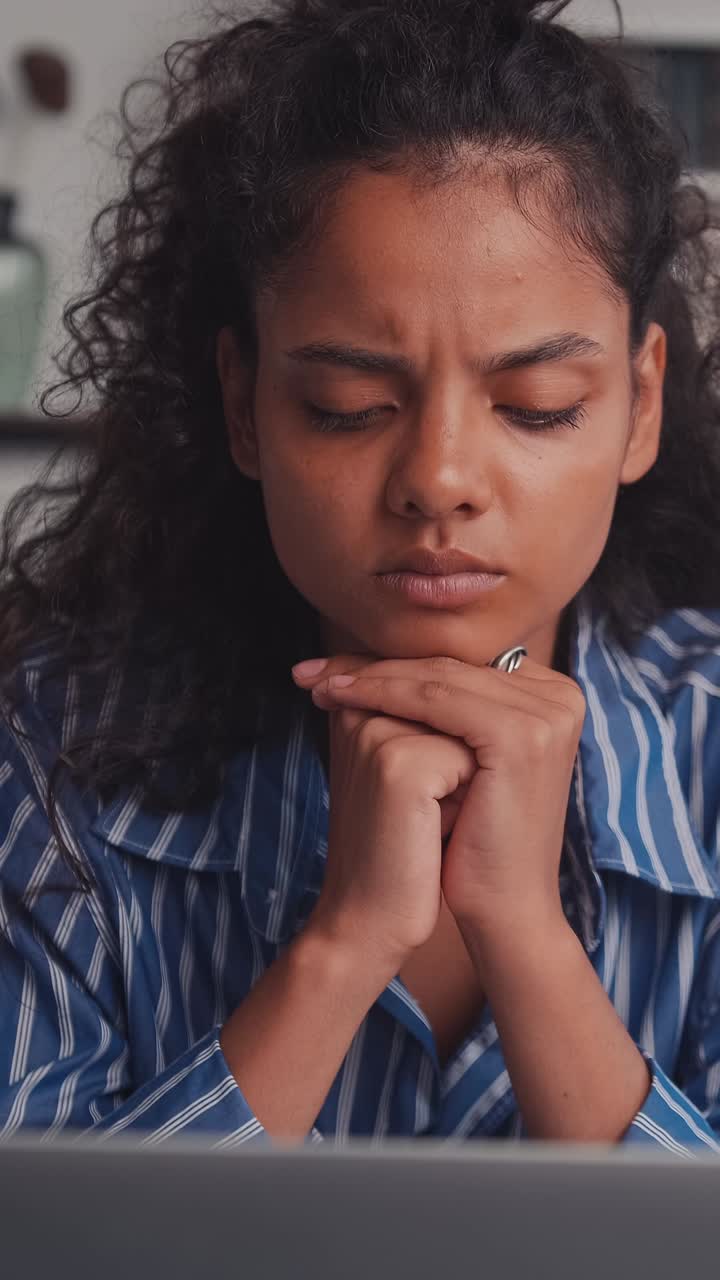 Engaging in deep thought and reflection in a cozy indian setting