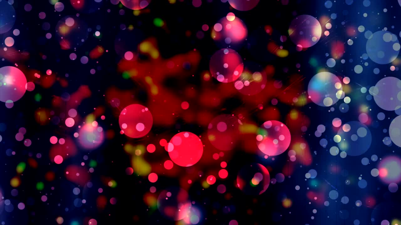 4k 추상 입자 배경 애니메이션