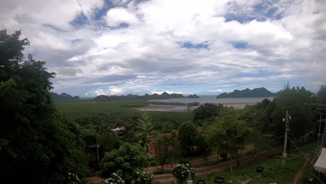 timelapse of the bay in thailand