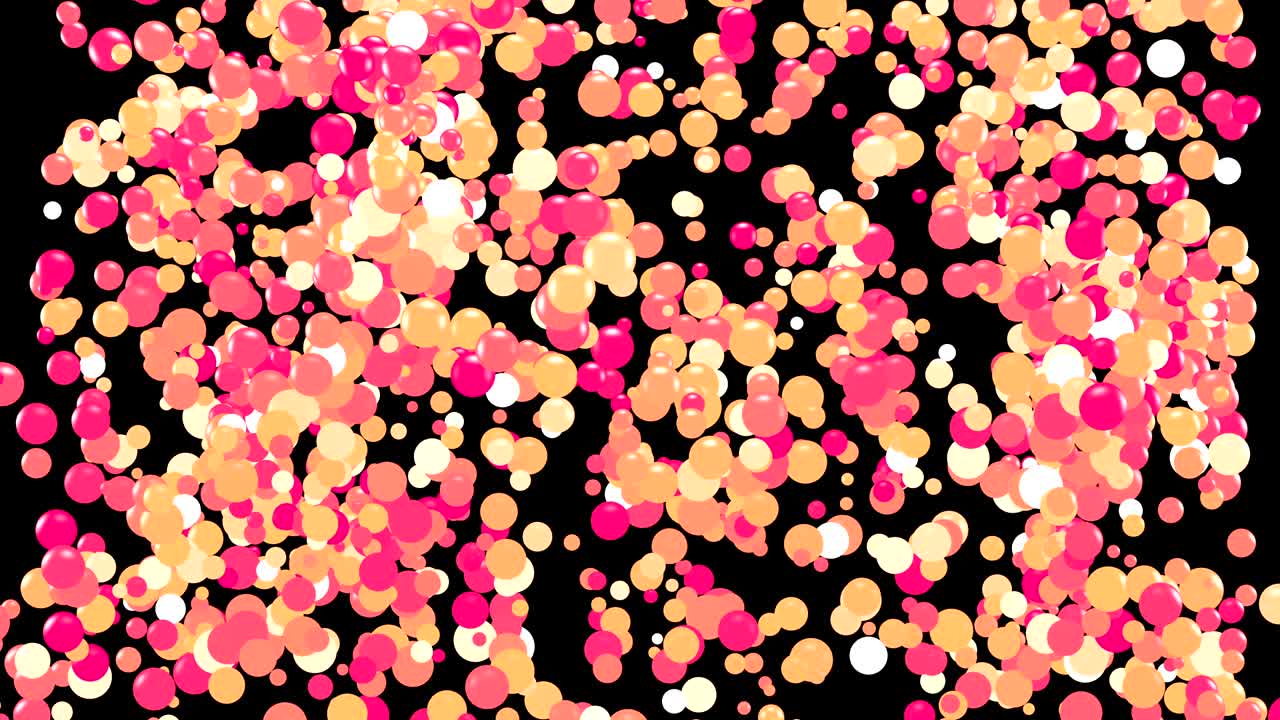 3d 공 배경, 동적 3d 서클