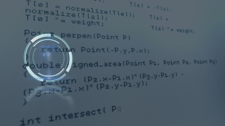 Animation of scope scanning over digital data processing