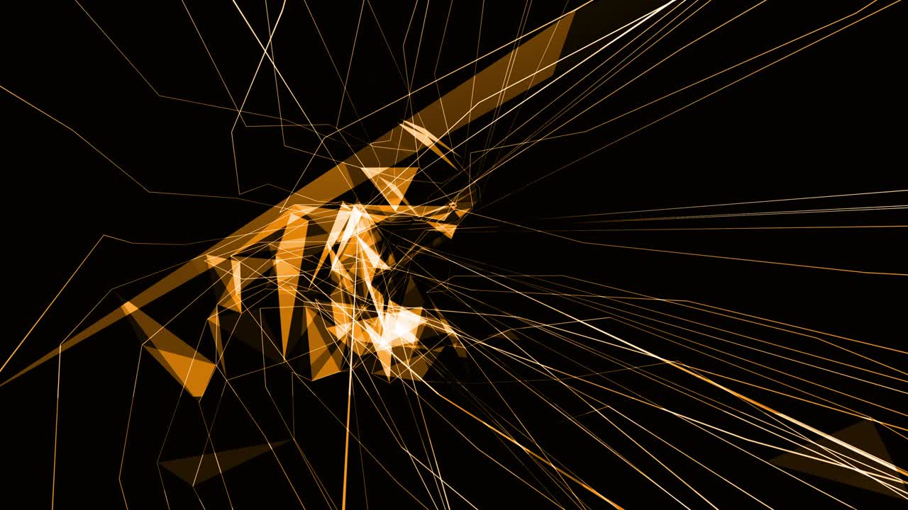 animación geométrica de fondo