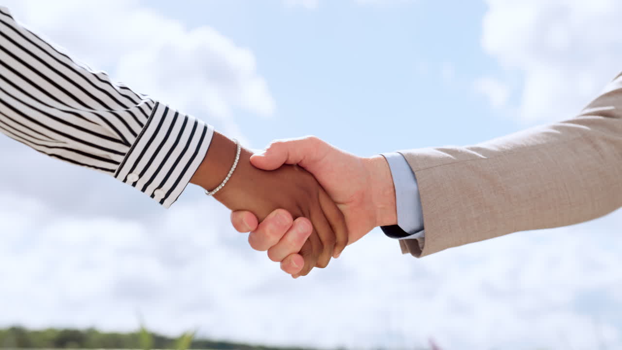 b2b, 악수 또는 비즈니스 사람들 손