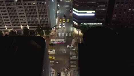 carreteras de la ciudad de taipei en la noche 05