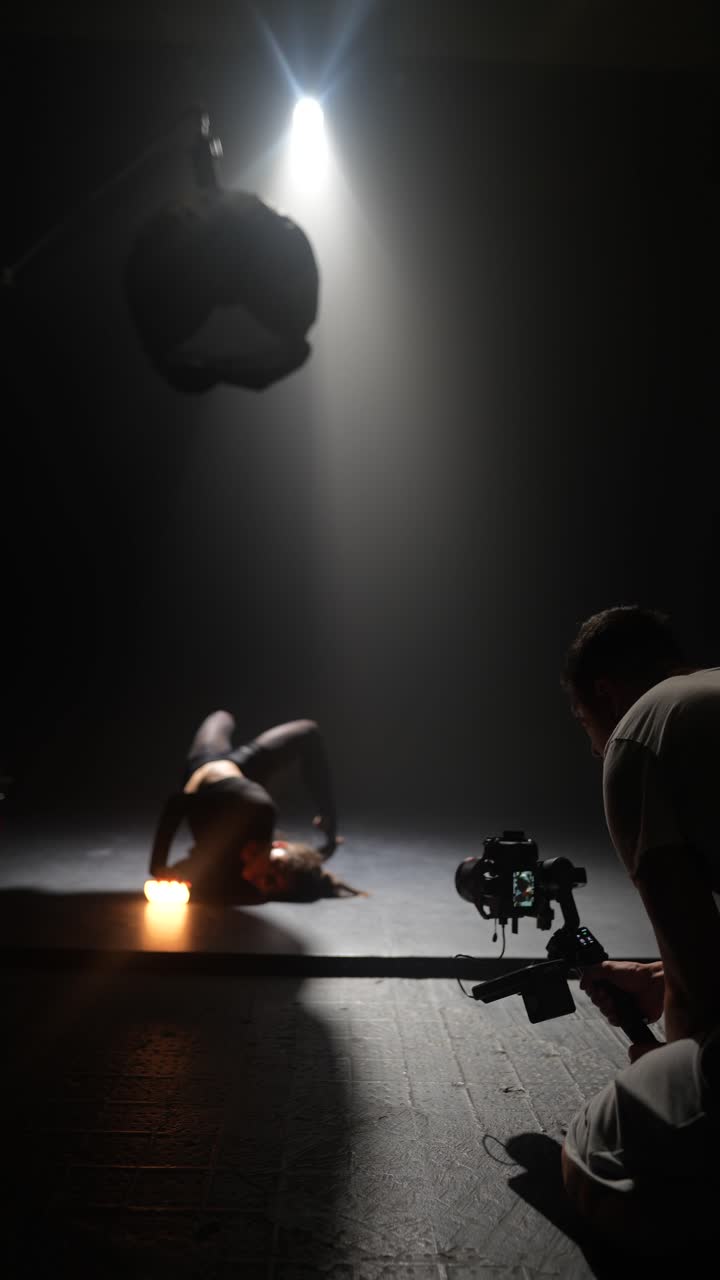 fotografía de baile en estudio