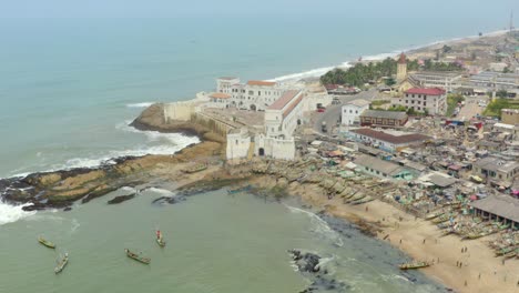 impresionante vista aérea del castillo en african_2