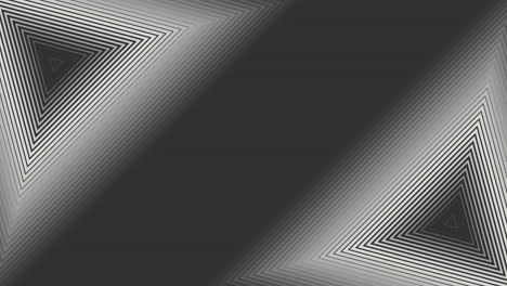 monochrome geometric triangles pattern in 80s style