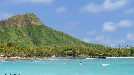 la playa de waikiki, oahu, hawai