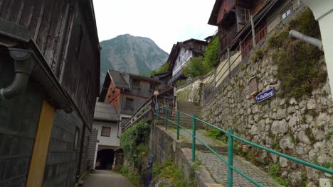 Carretera-Que-Conduce-A-Hallberg-En-Hallstatt.