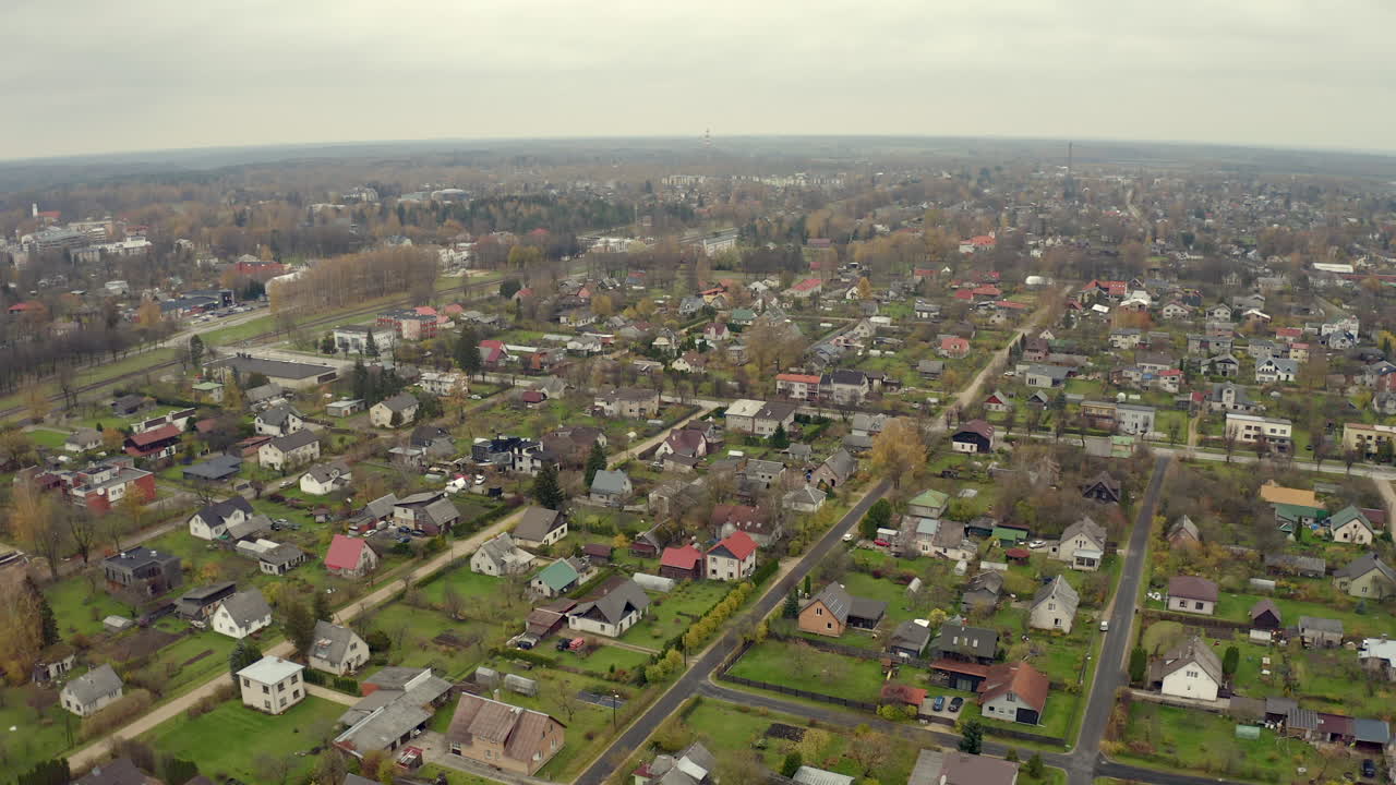disparo deslizante que revela el área residencial