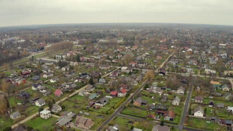 Sliding-shoot-revealing-residential-area