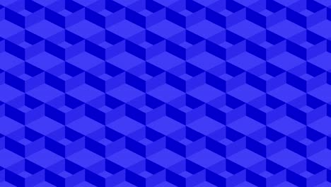 blue isometric cube pattern