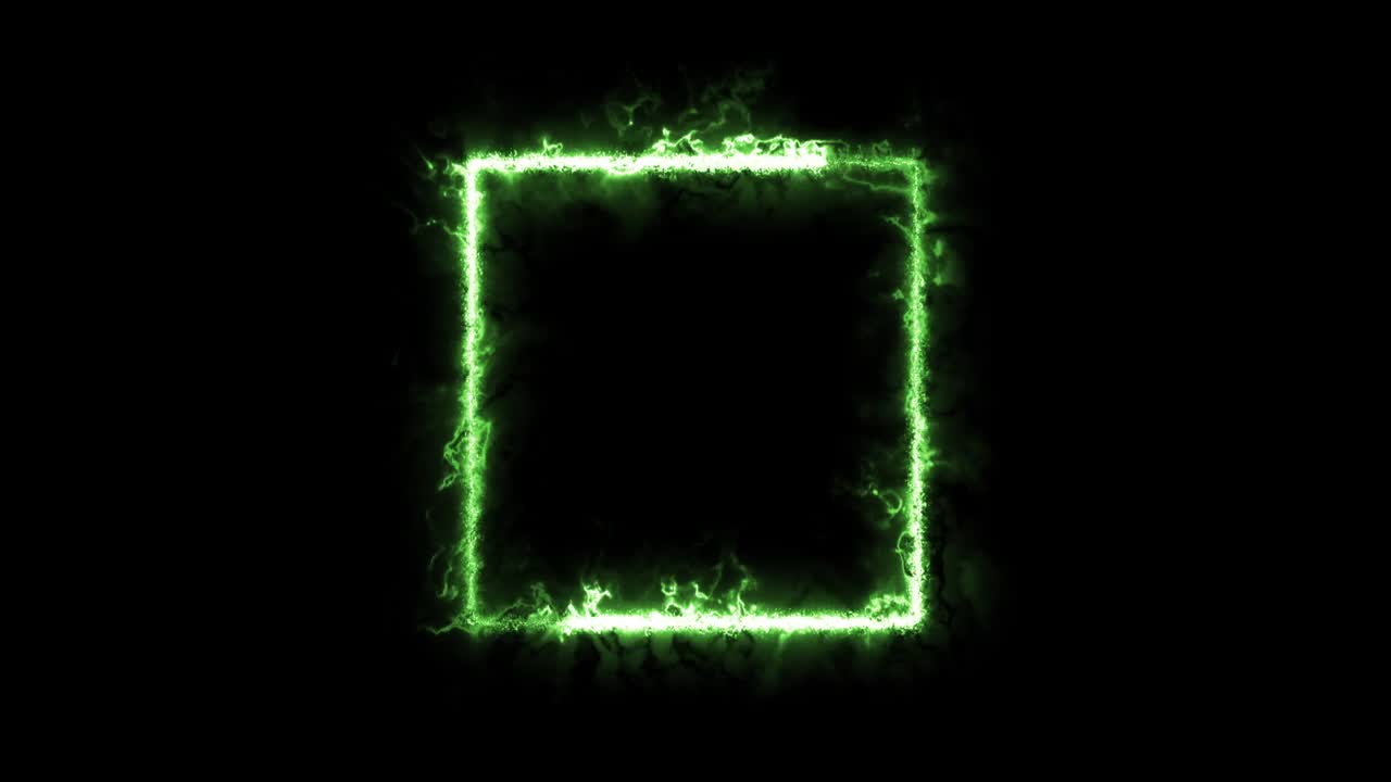 Multi scene of colorful square light motion abstract effect in black background.