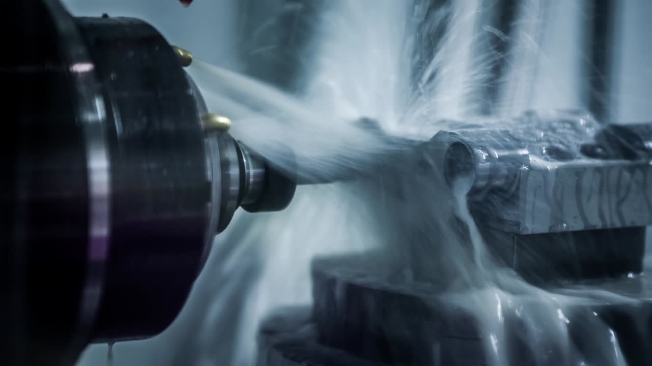 금속 가공 cnc 밀링 머신.