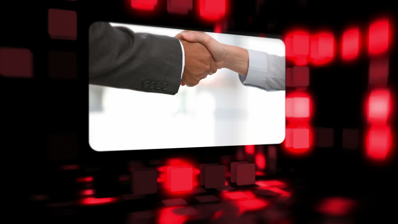 Montagem de reuniões de negócios