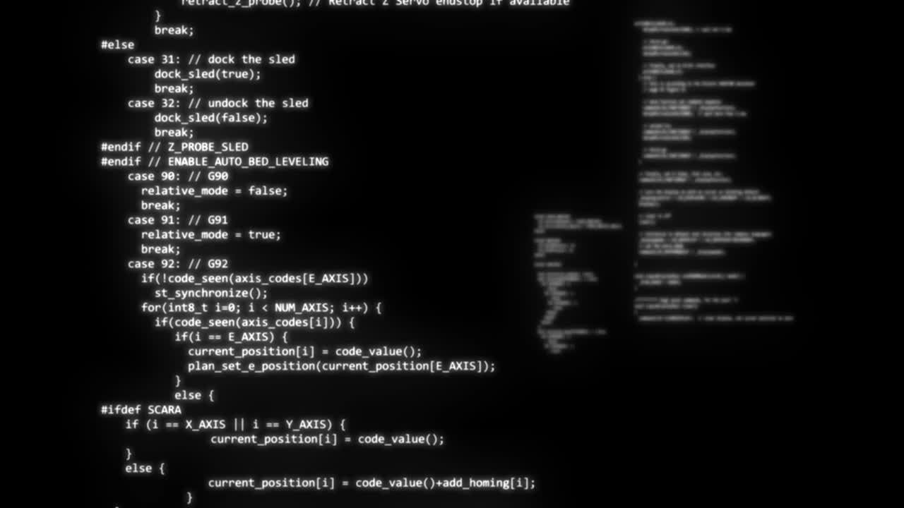 Computer programming code typing hacker programmer coder application app 4k