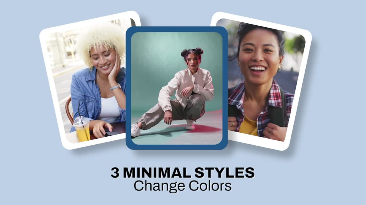 Minimalistické módní styly a média