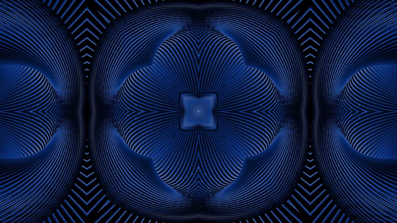 4k abstract looped background with symmetrical square structures of many elements, lighting bulbs, multicolor neon lights. Vj loop for music, festive show or holiday events, festivals or concerts.