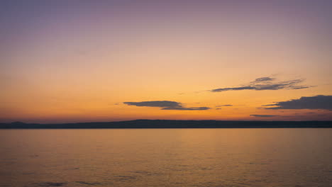 Lapso-De-Tiempo-Océano-Playa-Atardecer-Cielo