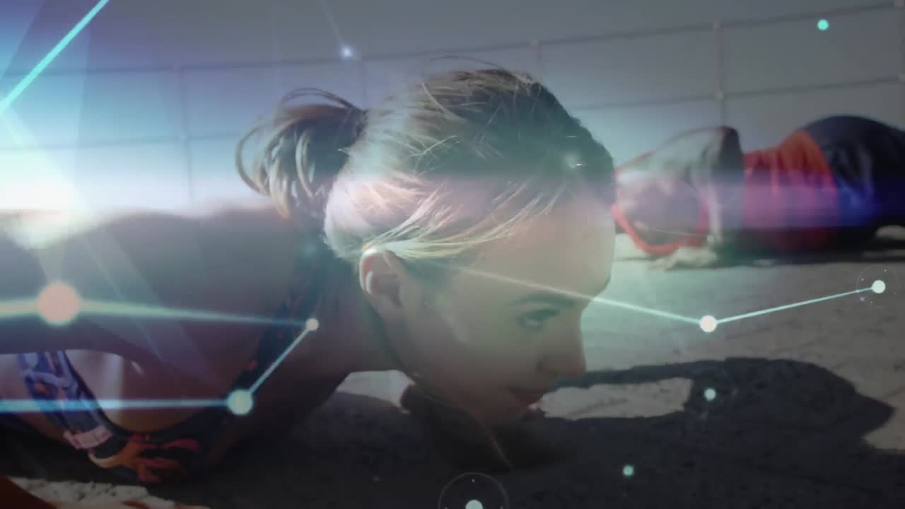 야외 운동을 하는 여성과 남성에 대한 연결 네트워크의 활성화