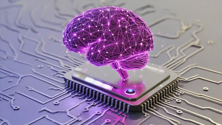 Artificial Intelligence Brain on a Computer Chip