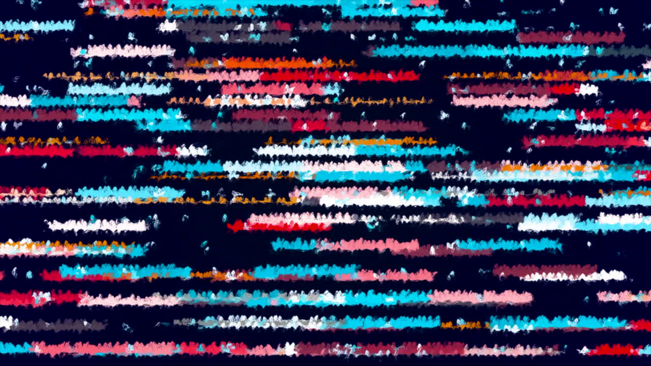 Abstract Colorful Striped Pattern