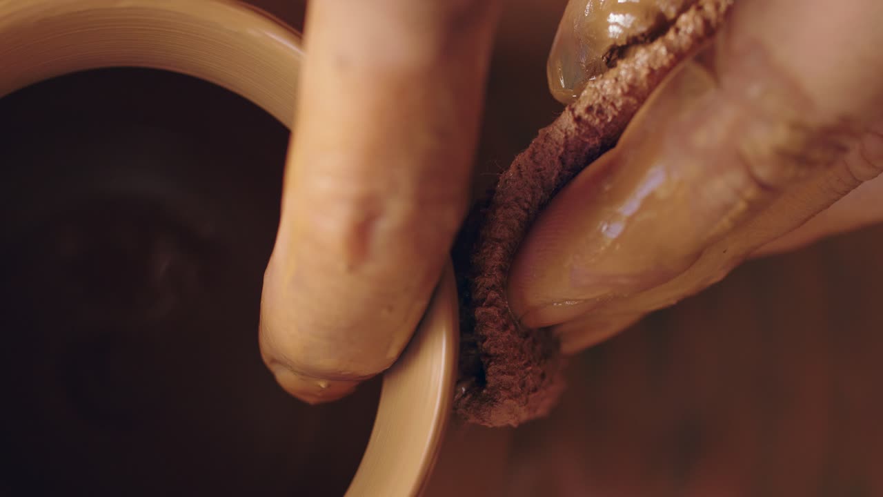 Potter Working, Video In 4K