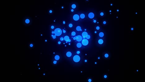 gotas azules. fondo abstracto. toma macro de varias burbujas de aire en el agua que se elevan sobre un fondo claro y oscuro. esferas suspendidas de aire en aceite descansan en la superficie del agua