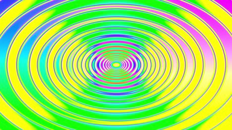 abstracts arco iris espiral túnel psihodélico fondo. bucle sin costuras animación 4k. realidad virtual diseño futuro renderizado en 3d