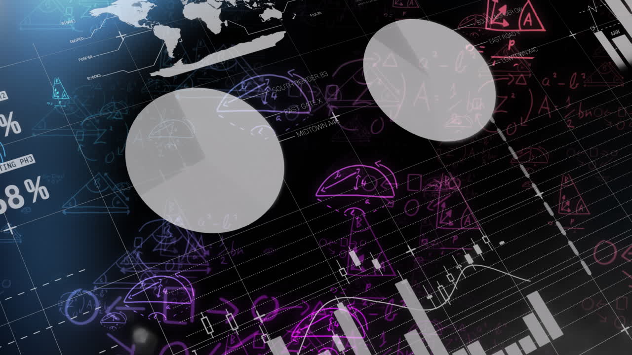 animación de ecuaciones matemáticas y procesamiento de datos