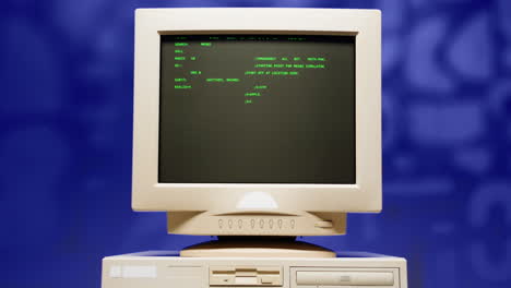 Vintage Computer Screen