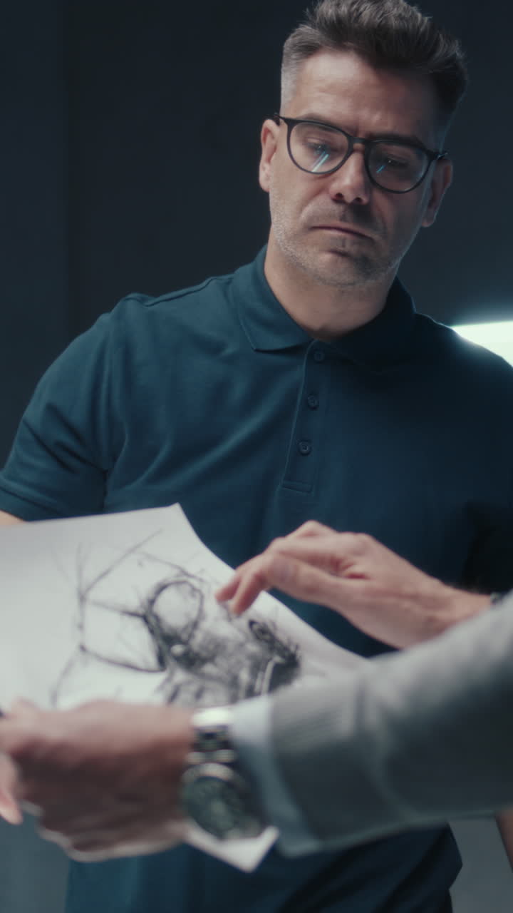 reunión de revisión del diseño del automóvil