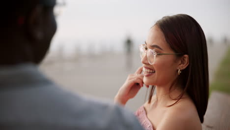 couple enjoying a romantic moment