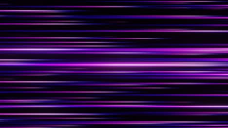 futuristic abstract colorful background in bright neon blue and violet colors. horizontal lines flow. digital data fliw. seamless loop 3d render