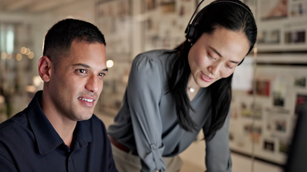 여성, 리더 및 텔레마케팅 팀 교육