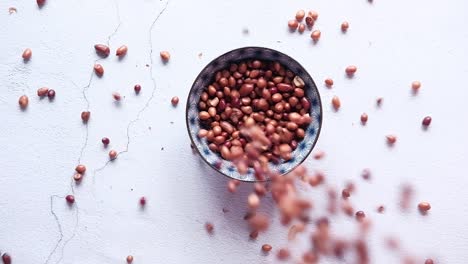 roasted peanuts in a bowl