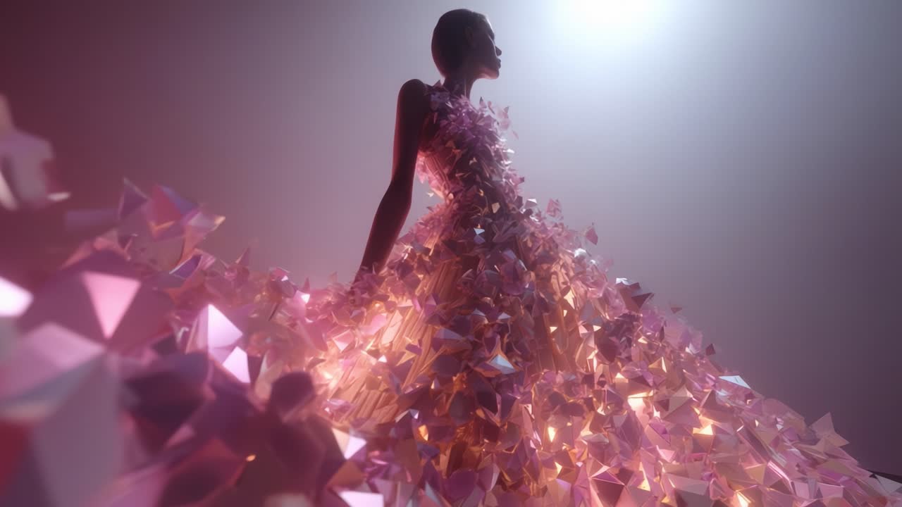 Abstract Crystal Fashion