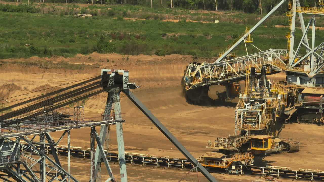operación de minería a cielo abierto